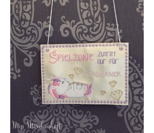 ITH - Glitzerpupser Türschilder